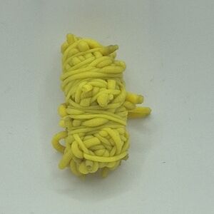 Rubber Band Ball Man Yellow Lime 1.5" Mini Figure